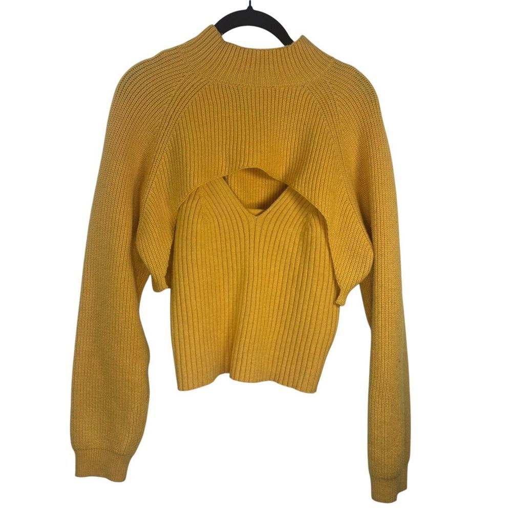 Anthropologie Tank & Mustard Bolero Set